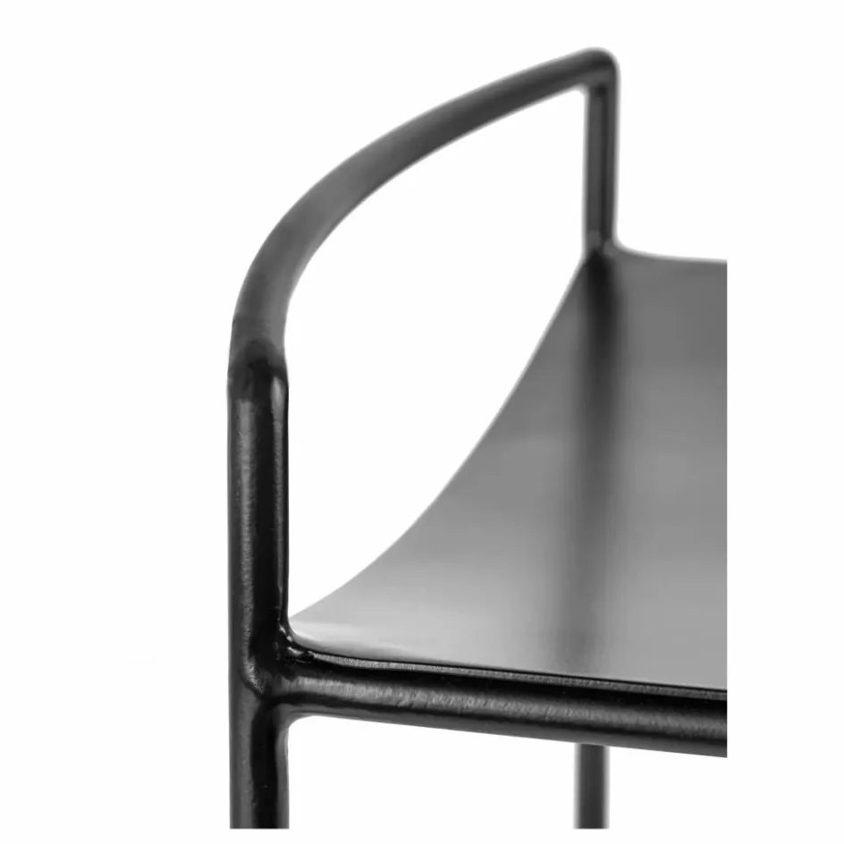 Discount Serax Tabouret de bar Nello en métal | Noir