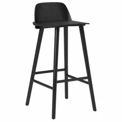 Online Muuto Tabouret de bar Nerd 75 cm | Noir