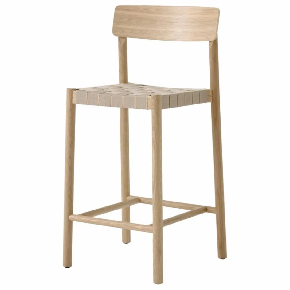& Tradition Chaises, Tabourets, Bancs*Tabouret de bar sangles naturelles 65 cm Betty TK12 en |
