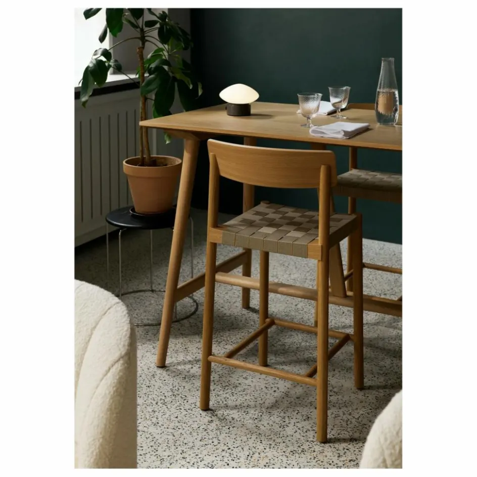 & Tradition Chaises, Tabourets, Bancs*Tabouret de bar sangles naturelles 65 cm Betty TK12 en |