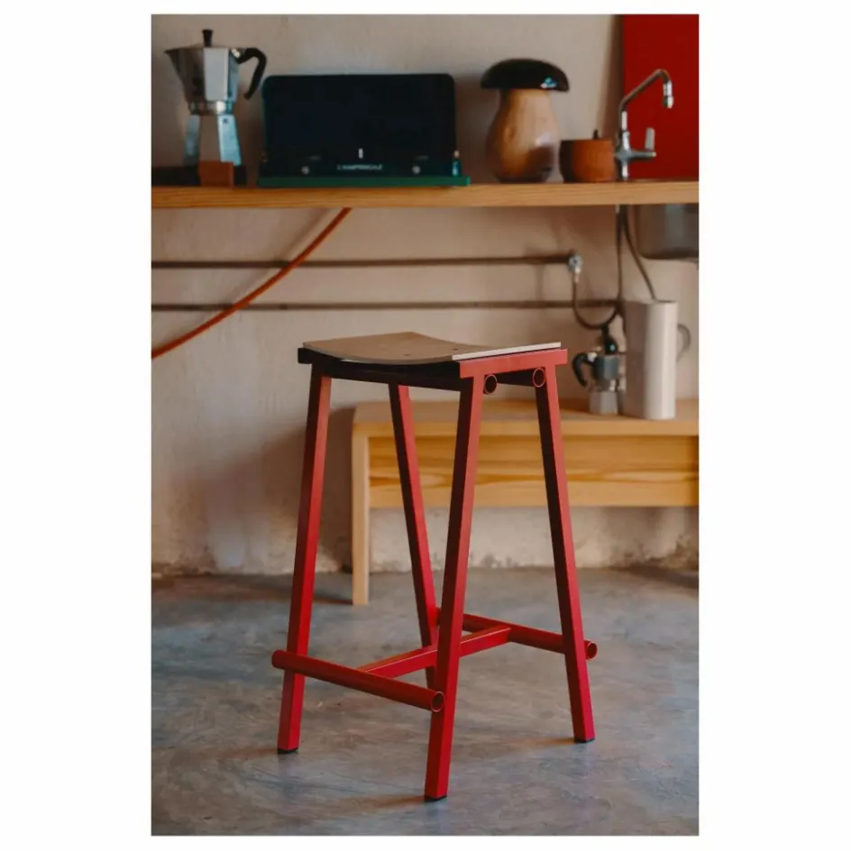 Discount Hay Tabouret Haut 65 cm Taburete 8 | Rouge