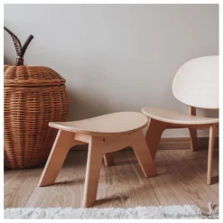 New Charlie Crane Tabouret Hibo Naturel