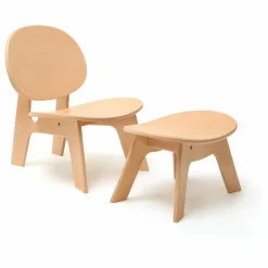 New Charlie Crane Tabouret Hibo Naturel