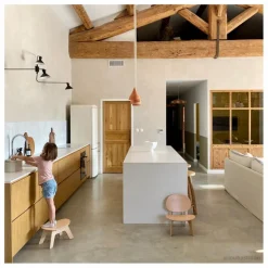New Charlie Crane Tabouret Hibo Naturel