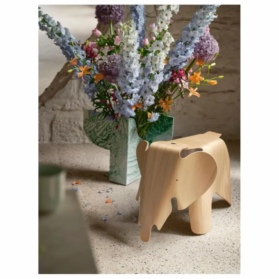 New Vitra Tabouret éléphant Eames | Noyer