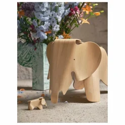 New Vitra Tabouret éléphant Eames | Noyer