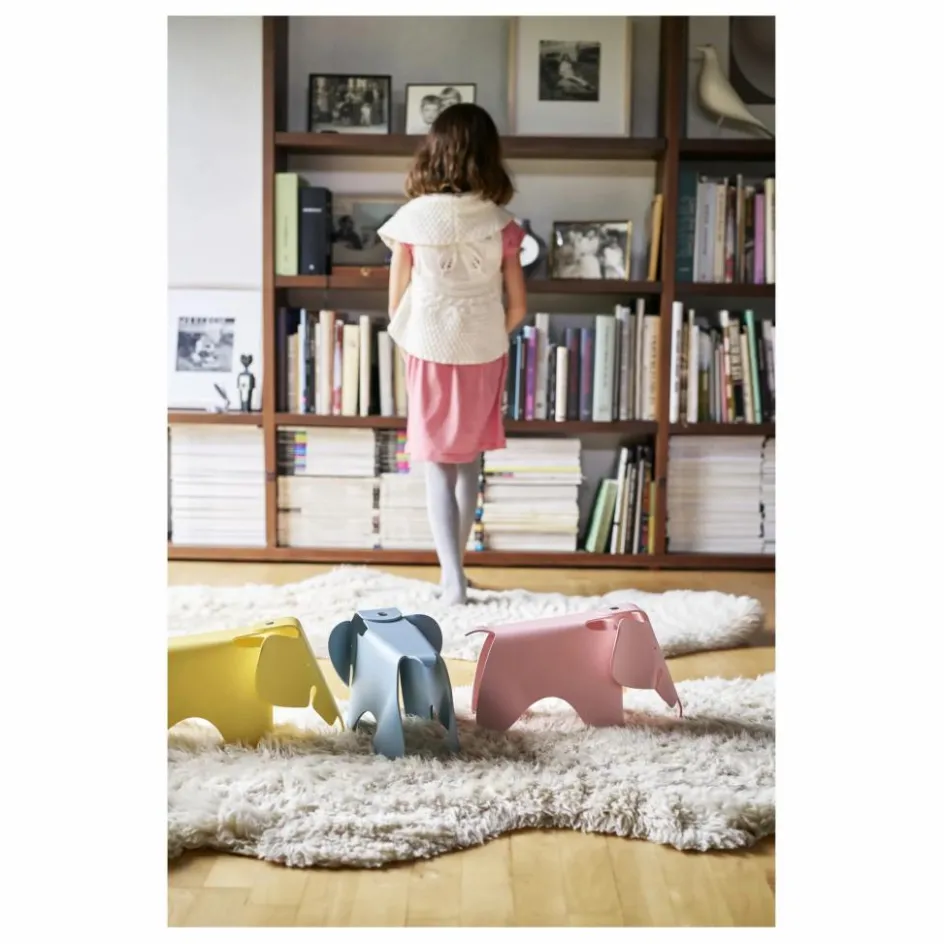 Vitra Tabouret petit Eléphant - Charles & Ray Eames | Gris bleuté