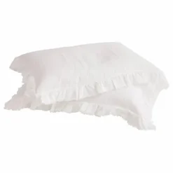 Maison de Vacances Linge De Lit*Taie d'oreiller Boho en Lin Lavé |