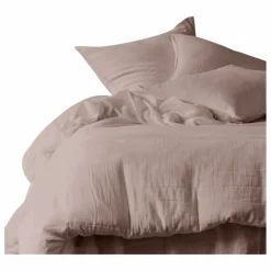 Haomy Taie d'oreiller Dili en voile de coton || Linge De Lit