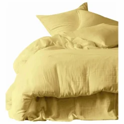 Haomy Linge De Lit*Taie d'oreiller Dili en voile de coton |
