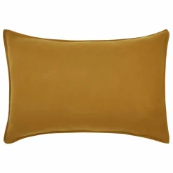 Discount Haomy Taie d'oreiller Dili en voile de coton | Gold
