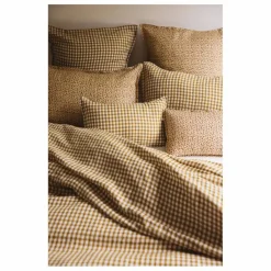 Gabrielle Paris Linge De Lit*Taie d'oreiller en lin lavé vichy |