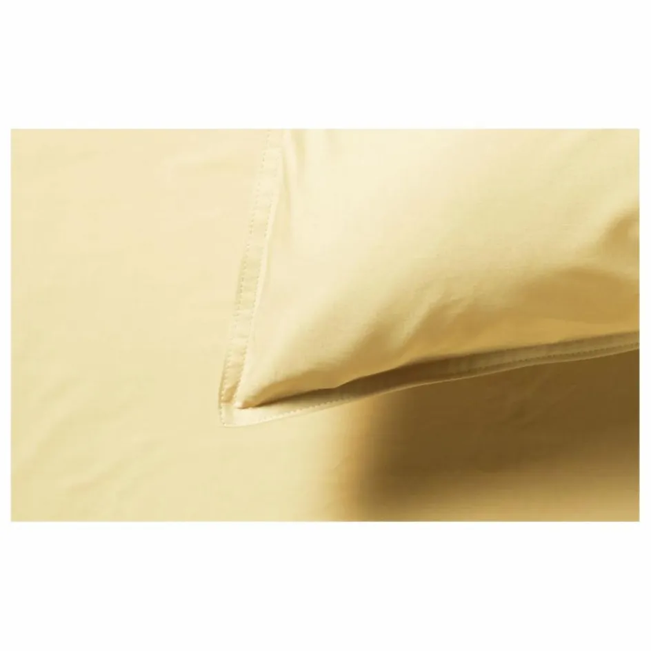 Sale Suite 702 Taie d'oreiller en percale organique - Butter Yellow | Jaune