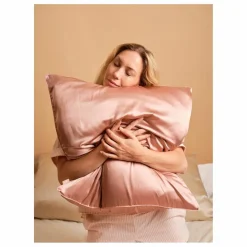 Discount Emily's Pillow Taie d'oreiller en soie de mûrier | Vieux Rose