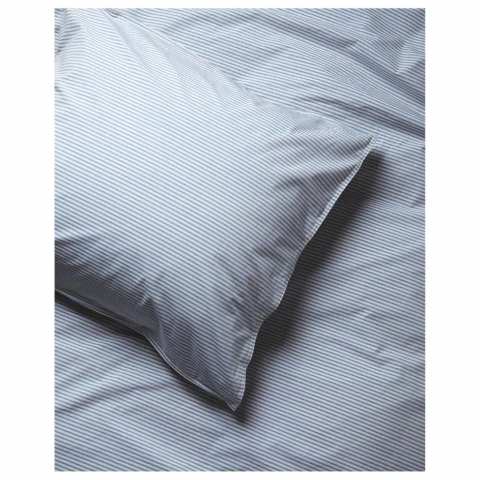 Sale Taie d'oreiller Striped en percale organique | Linge De Lit
