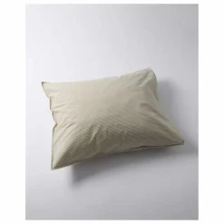 Suite 702 Taie d'oreiller Striped en percale organique - -Ecru ||Enfant Linge De Lit Enfant|Linge De Lit