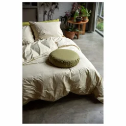 Suite 702 Taie d'oreiller Striped en percale organique - -Ecru ||Enfant Linge De Lit Enfant|Linge De Lit