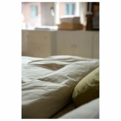 Suite 702 Taie d'oreiller Striped en percale organique - -Ecru ||Enfant Linge De Lit Enfant|Linge De Lit