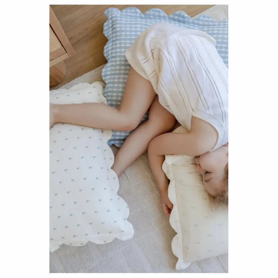 Hot Taies d'oreiller Cottage en coton bio - Set de 2 | Enfant Linge De Lit Enfant