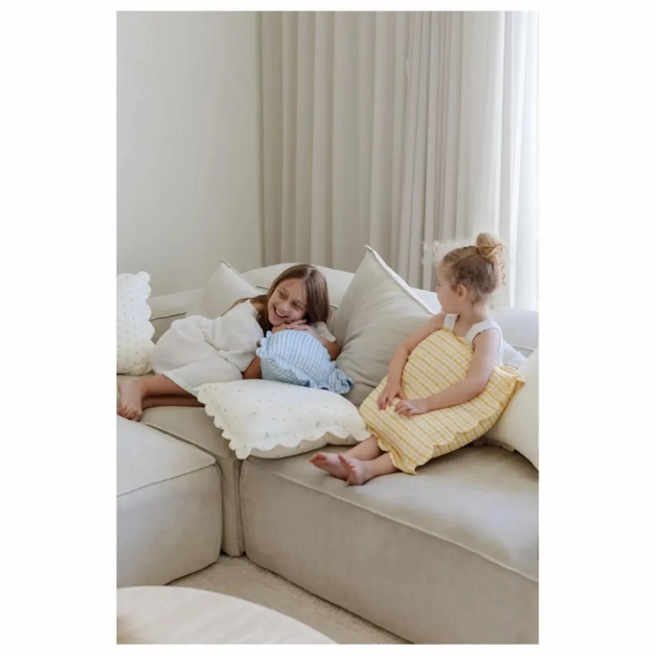 Enfant Soft Spot Linge De Lit Enfant*Taies d'oreiller Daisies en coton bio - Set de 2 |
