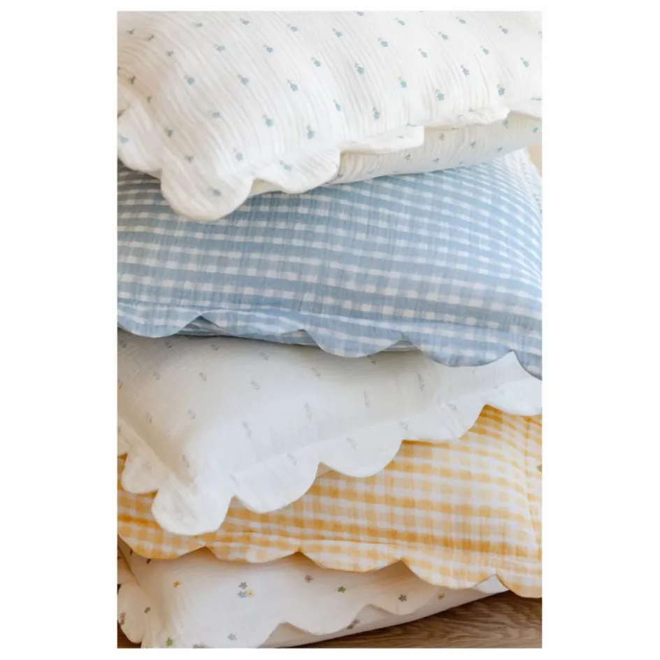 Enfant Soft Spot Linge De Lit Enfant*Taies d'oreiller Daisies en coton bio - Set de 2 |