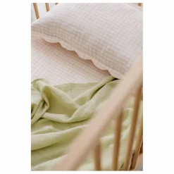 New Soft Spot Taies d'oreiller Rosewater en coton bio - Set de 2 | Rose pâle