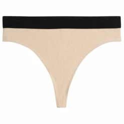Femme Icone Lingerie, Chaussettes*Tanga Callas Jersey Côtelé |