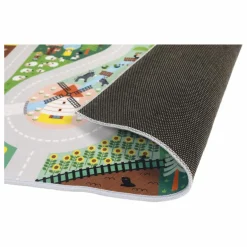 Janod Tapis avec circuit Campagne - Cross Roads| Garages, Circuits