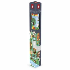 Janod Tapis avec circuit Campagne - Cross Roads| Garages, Circuits