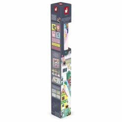 Janod Tapis avec circuit Royaume enchanté - Cross Roads Multicolore