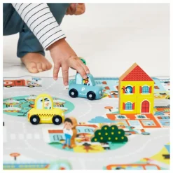 New Tapis avec circuit Ville - Cross Roads Garages, Circuits