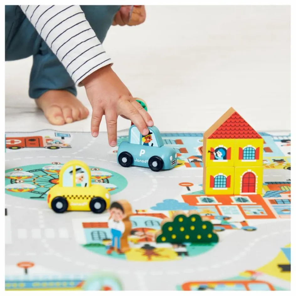 New Tapis avec circuit Ville - Cross Roads Garages, Circuits