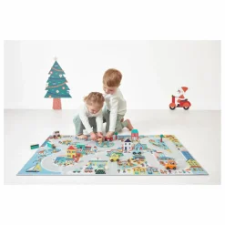 New Tapis avec circuit Ville - Cross Roads Garages, Circuits