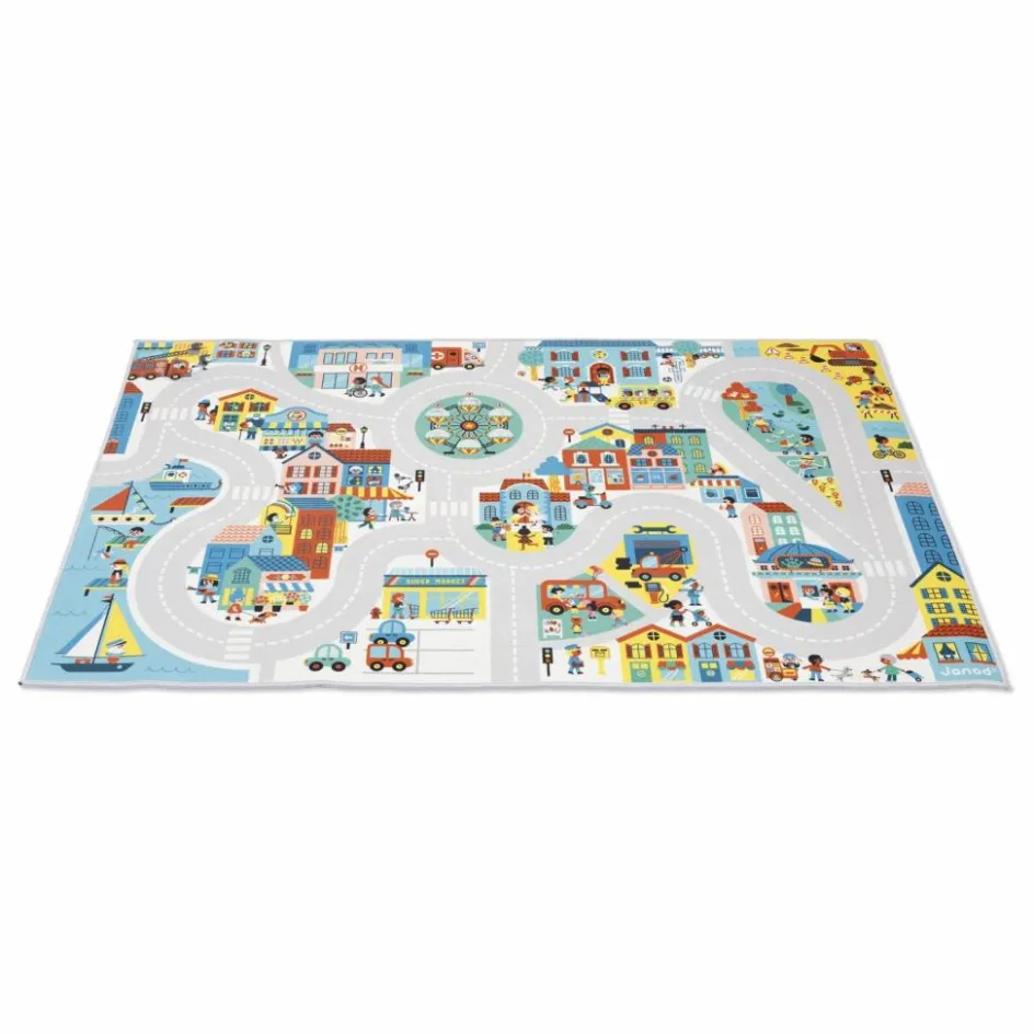 New Tapis avec circuit Ville - Cross Roads Garages, Circuits