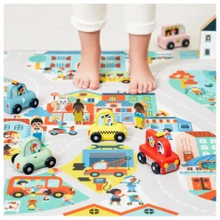 New Tapis avec circuit Ville - Cross Roads Garages, Circuits