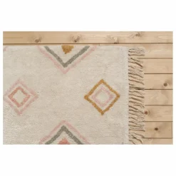 Best Tapis Aztec en coton recyclé | Enfant Tapis|Tapis Enfant