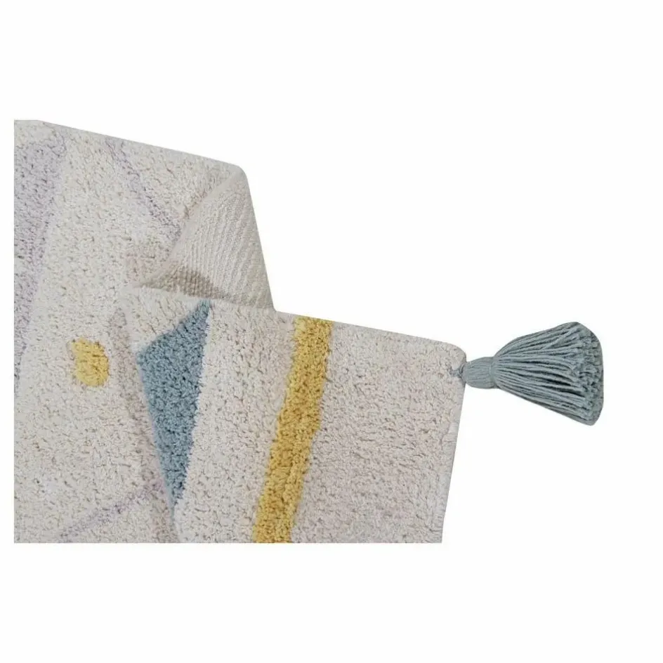 New Lorena Canals Tapis Azteca | Bleu