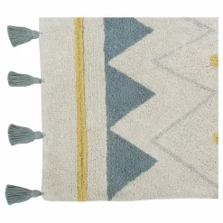New Lorena Canals Tapis Azteca | Bleu