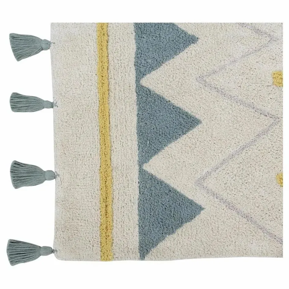 New Lorena Canals Tapis Azteca | Bleu