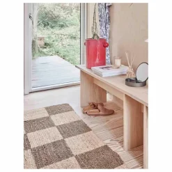 New Oyoy Tapis Chess en jute | Naturel
