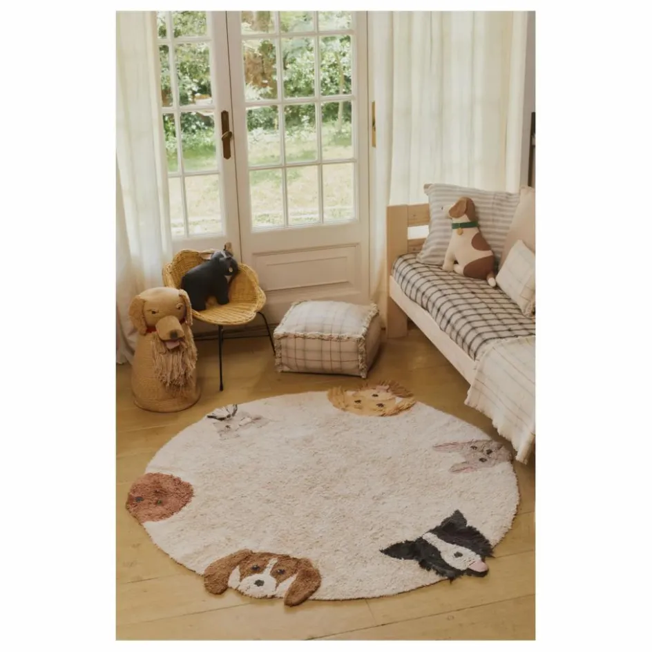 Online Lorena Canals Tapis Chiens | Gris
