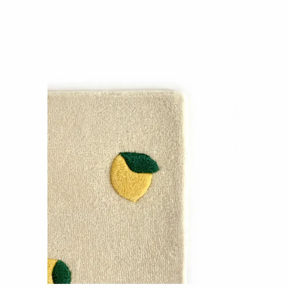 Enfant Maison Deux Tapis|Tapis Enfant*Tapis Citrons en laine |