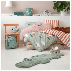 Online Done by deer Tapis Croco | Vert