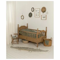 Little Dutch Tapis Crocodile en coton recyclé ||Enfant Tapis|Tapis Enfant