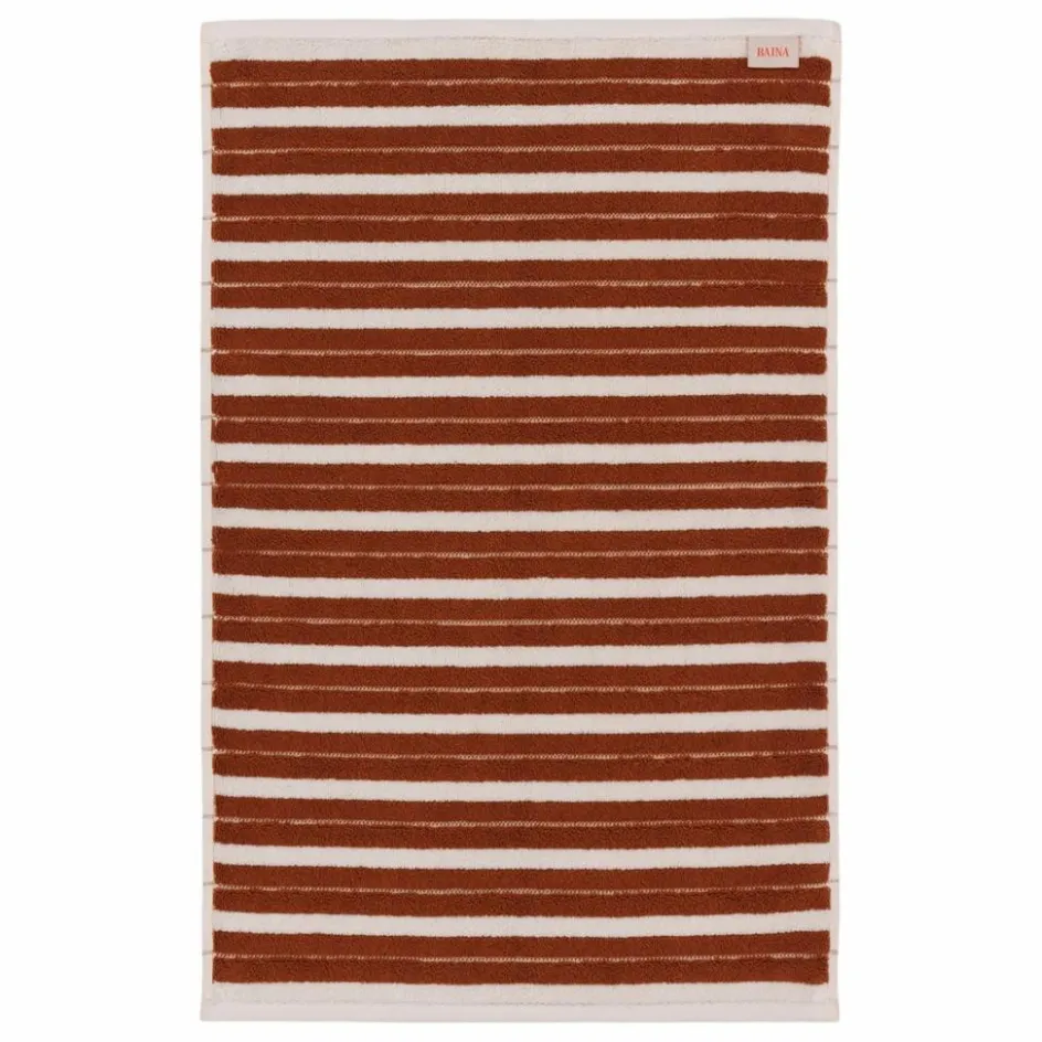 Baina Tapis de bain Echo | Terracotta