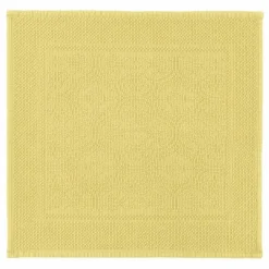 Discount Haomy Tapis de bain Kymi | Jaune Paille