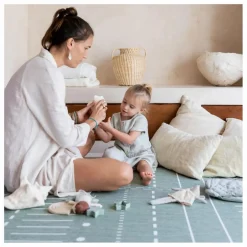 Toddlekind Tapis de jeu modulable Berbère || Tapis De Jeux