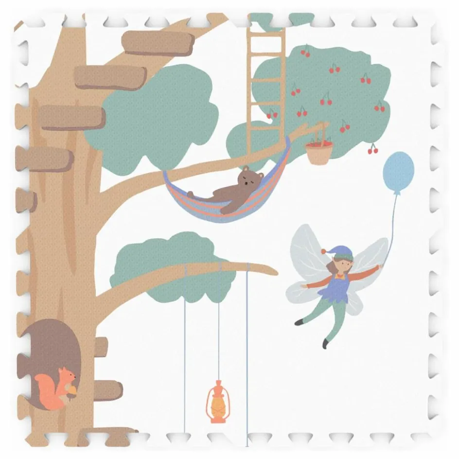 Play and Go Tapis de jeu modulable Tiloo - Arbre| Tapis De Jeux