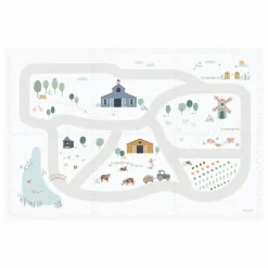 Play and Go Tapis de jeu modulable Tiloo - Ferme| Tapis De Jeux
