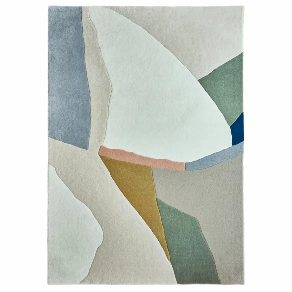 Edito Tapis Eclats tufté main Multicolore
